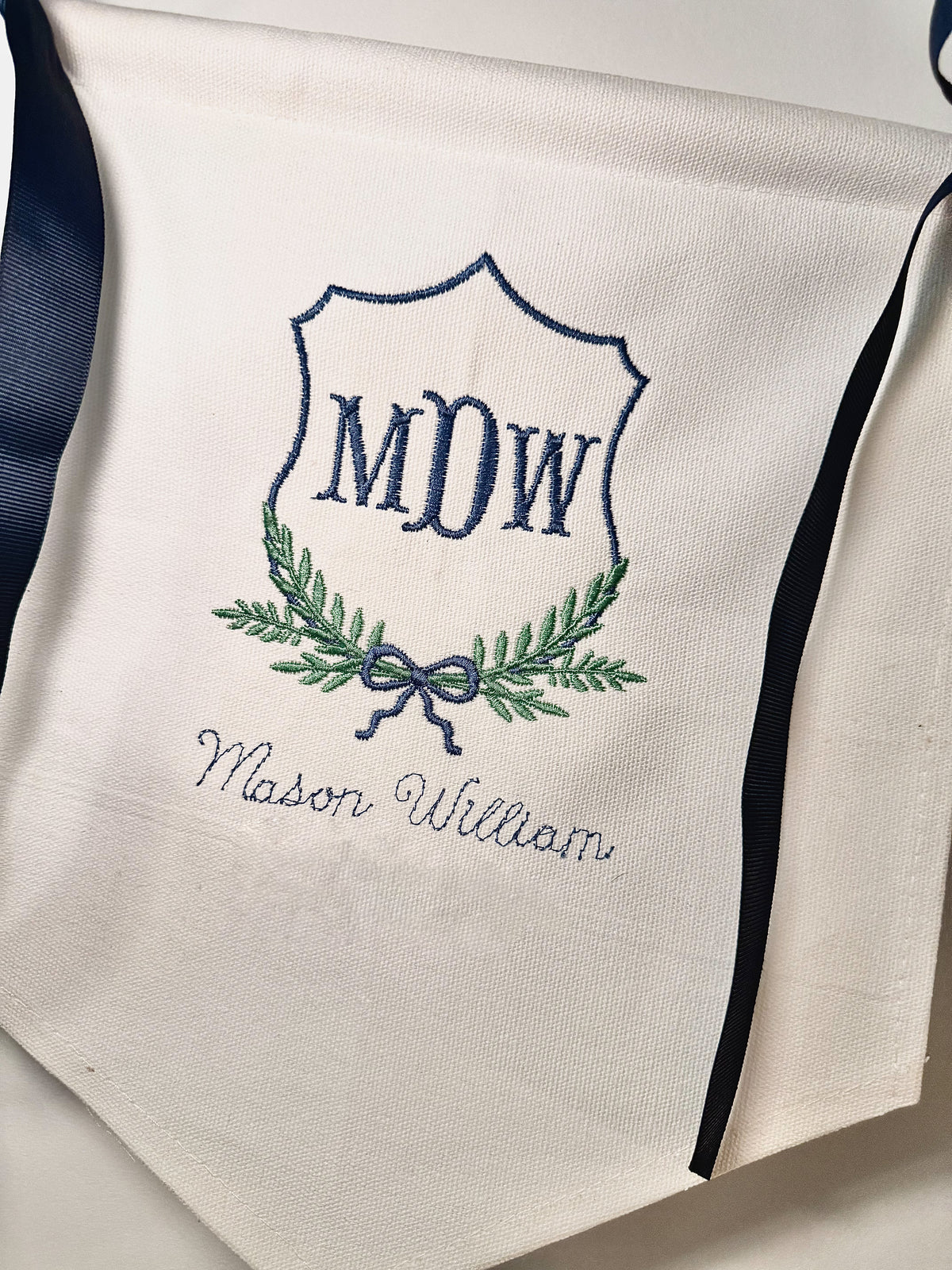 Welcome Baby Boy Banner