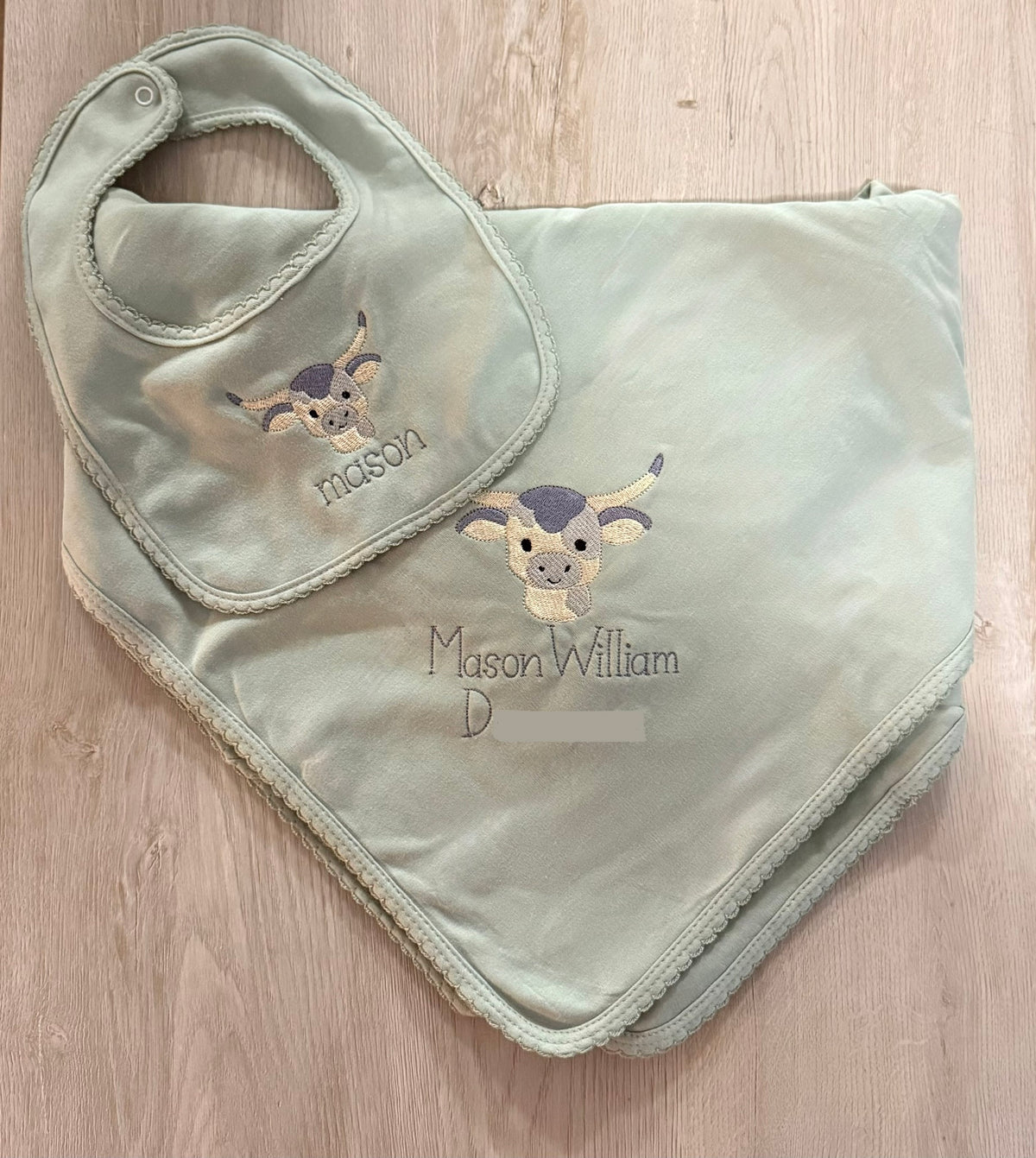 Custom Baby Name Blanket