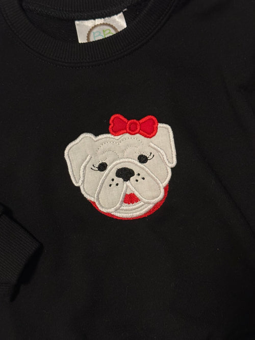 Bulldog girls Sweatshirt