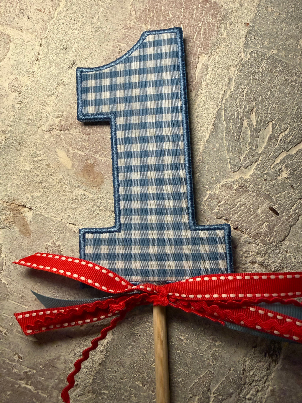 Number Cake Topper