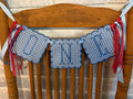 ONE Gingham Birthday Banner