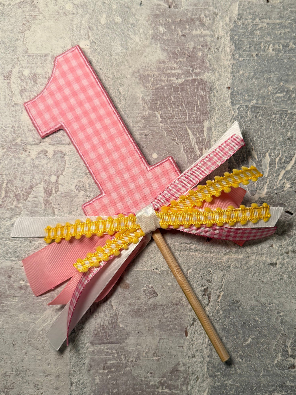 Number Cake Topper