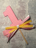 Number Cake Topper